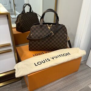 Louis Vuitton Damier Ebene Kensington Bowling Bag